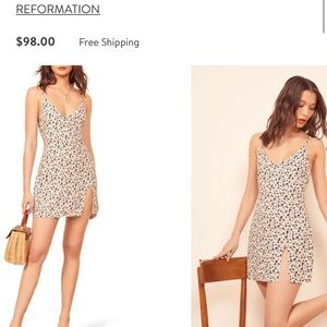 REFORMATION Marlowe Sleeveless Minidress